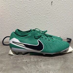 Nike Tiempo Legend 10 Elite FG LV8 Football Shoes Green HJ7272 300 Men's Sz 10.5